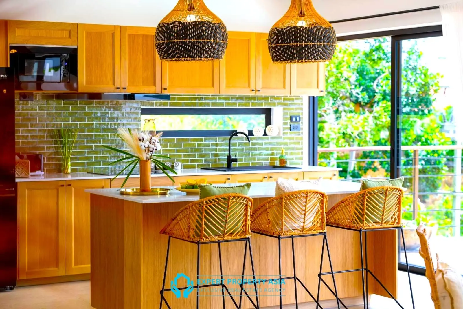 Exclusive Bophut Villa: 3 Bedrooms, Sea View, Private Pool, Just 4 Min from Fisherman Village