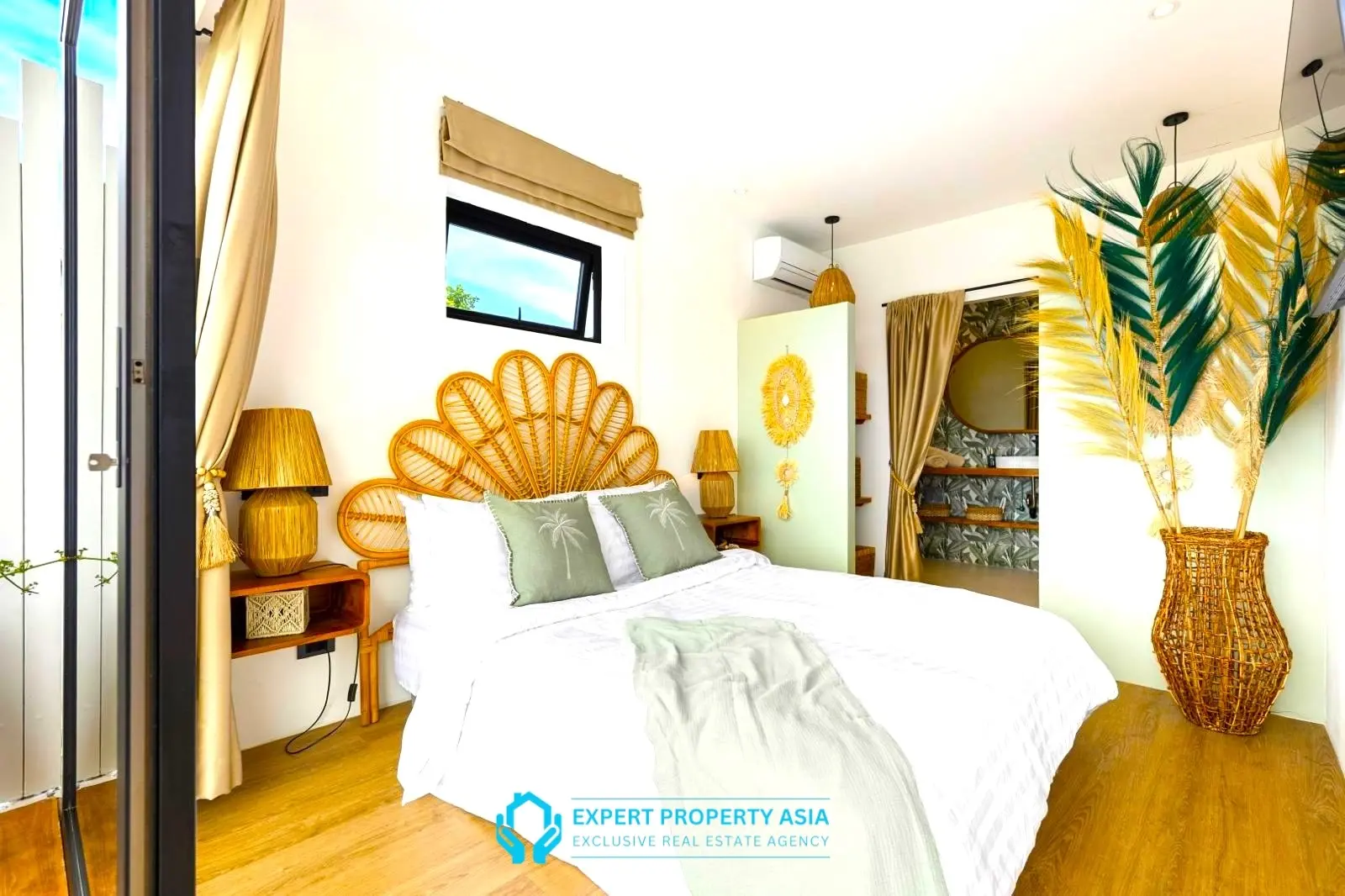 Exclusive Bophut Villa: 3 Bedrooms, Sea View, Private Pool, Just 4 Min from Fisherman Village