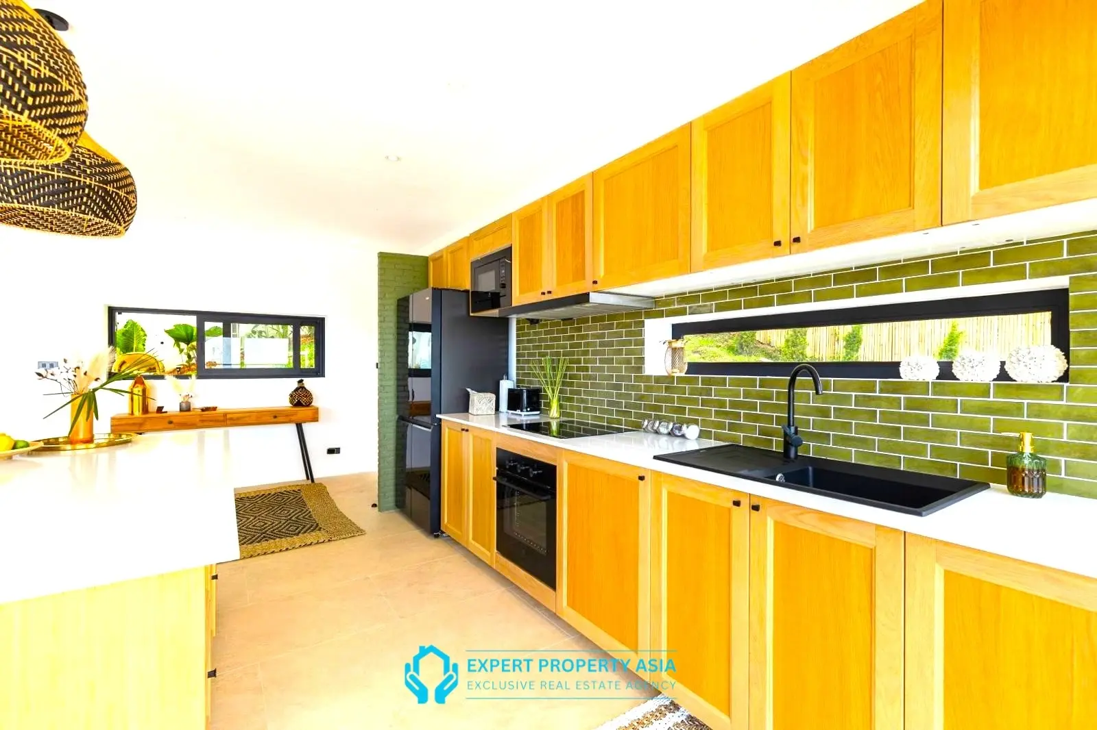 Exclusive Bophut Villa: 3 Bedrooms, Sea View, Private Pool, Just 4 Min from Fisherman Village