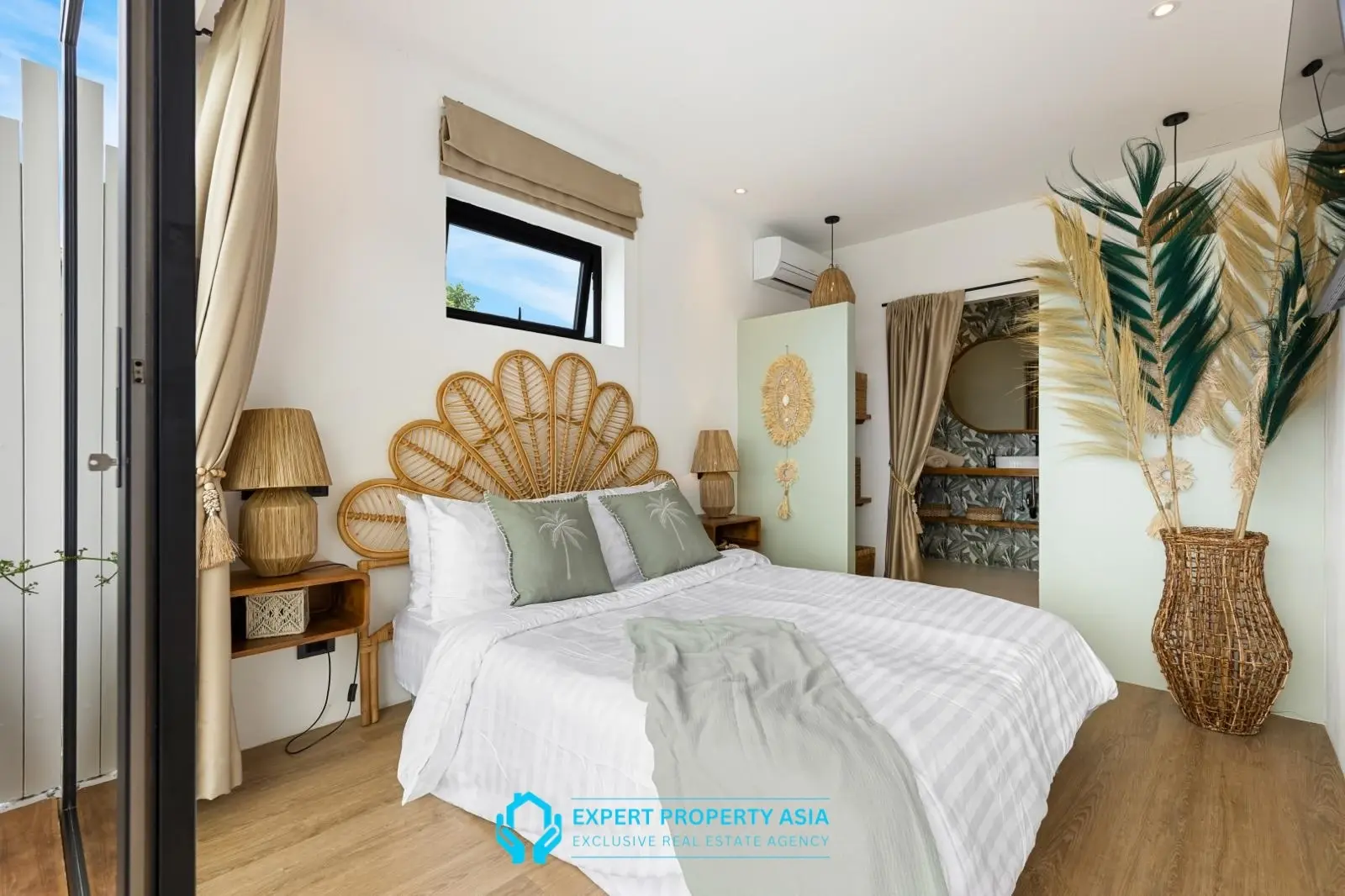Exclusive Bophut Villa: 3 Bedrooms, Sea View, Private Pool, Just 4 Min from Fisherman Village