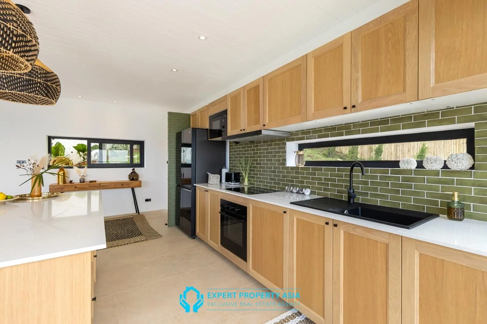 Exclusive Bophut Villa: 3 Bedrooms, Sea View, Private Pool, Just 4 Min from Fisherman Village