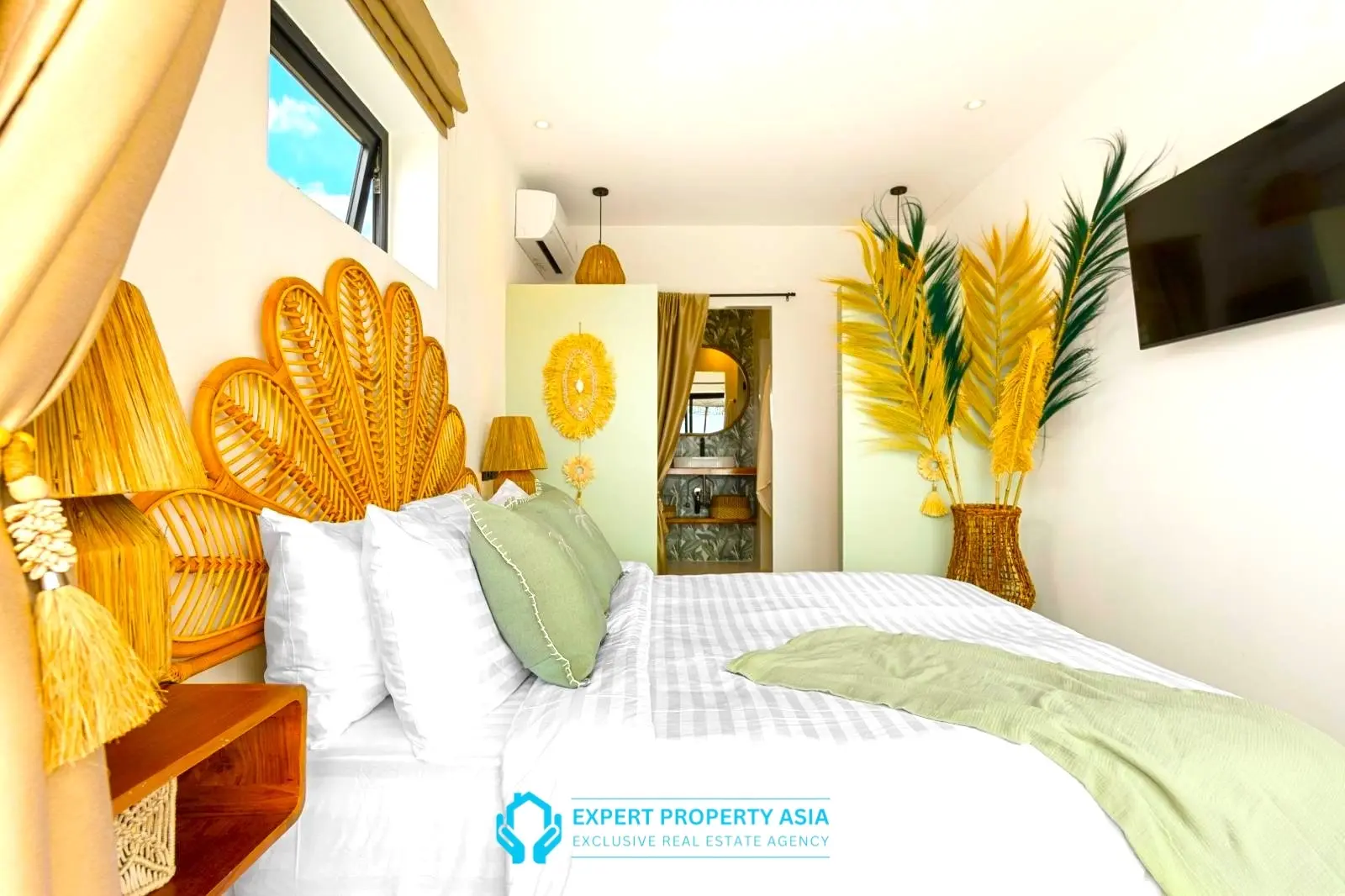 Exclusive Bophut Villa: 3 Bedrooms, Sea View, Private Pool, Just 4 Min from Fisherman Village