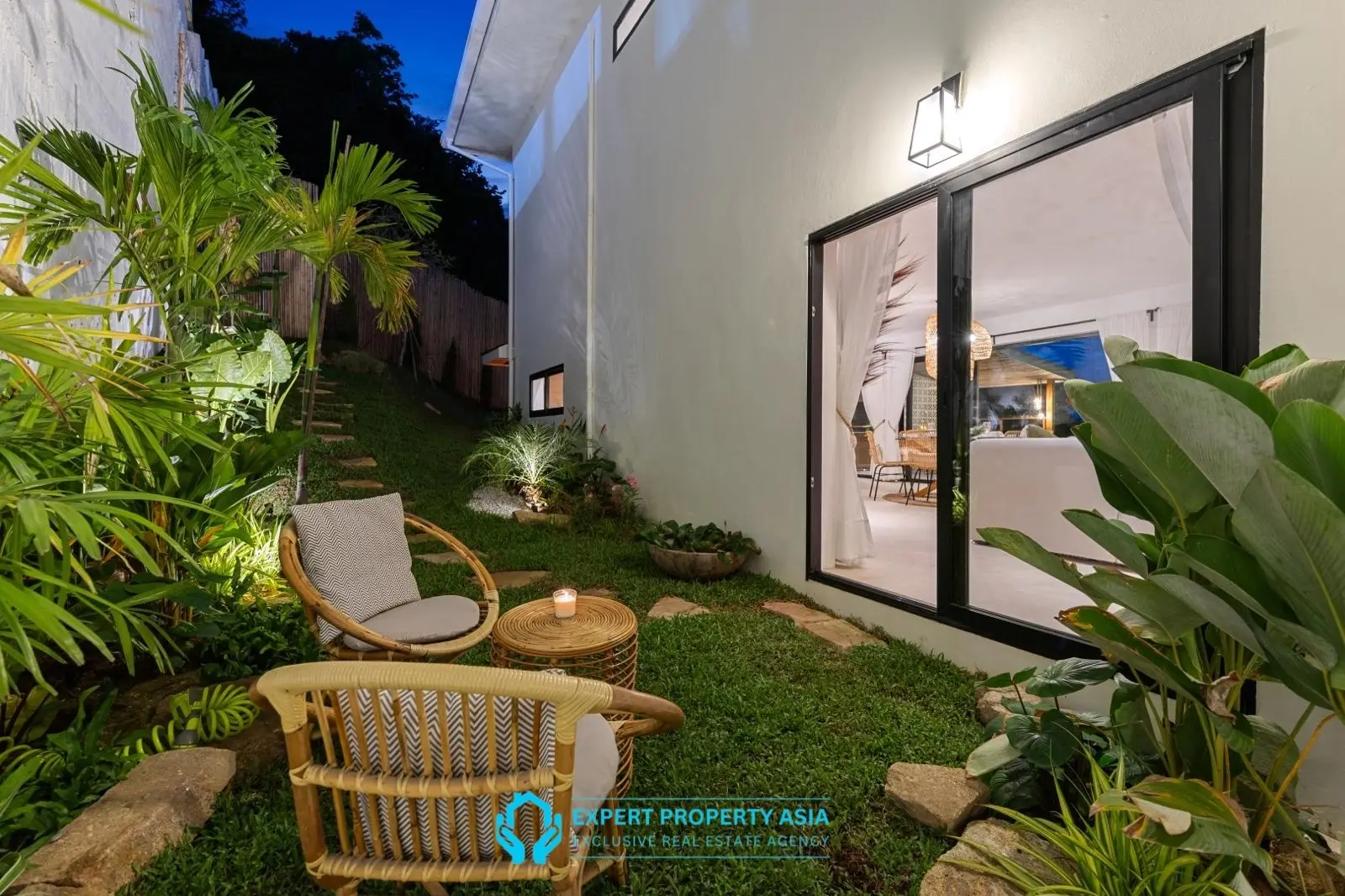 Exclusive Bophut Villa: 3 Bedrooms, Sea View, Private Pool, Just 4 Min from Fisherman Village