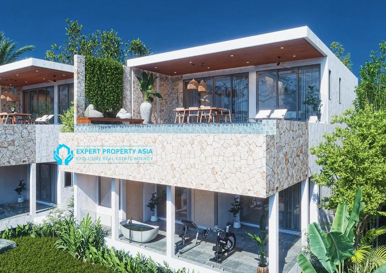 “Luxury 4-Bedroom Pool Villa Near Lamai Beach, Koh Samui – Modern Design & Private Infinity Pool”