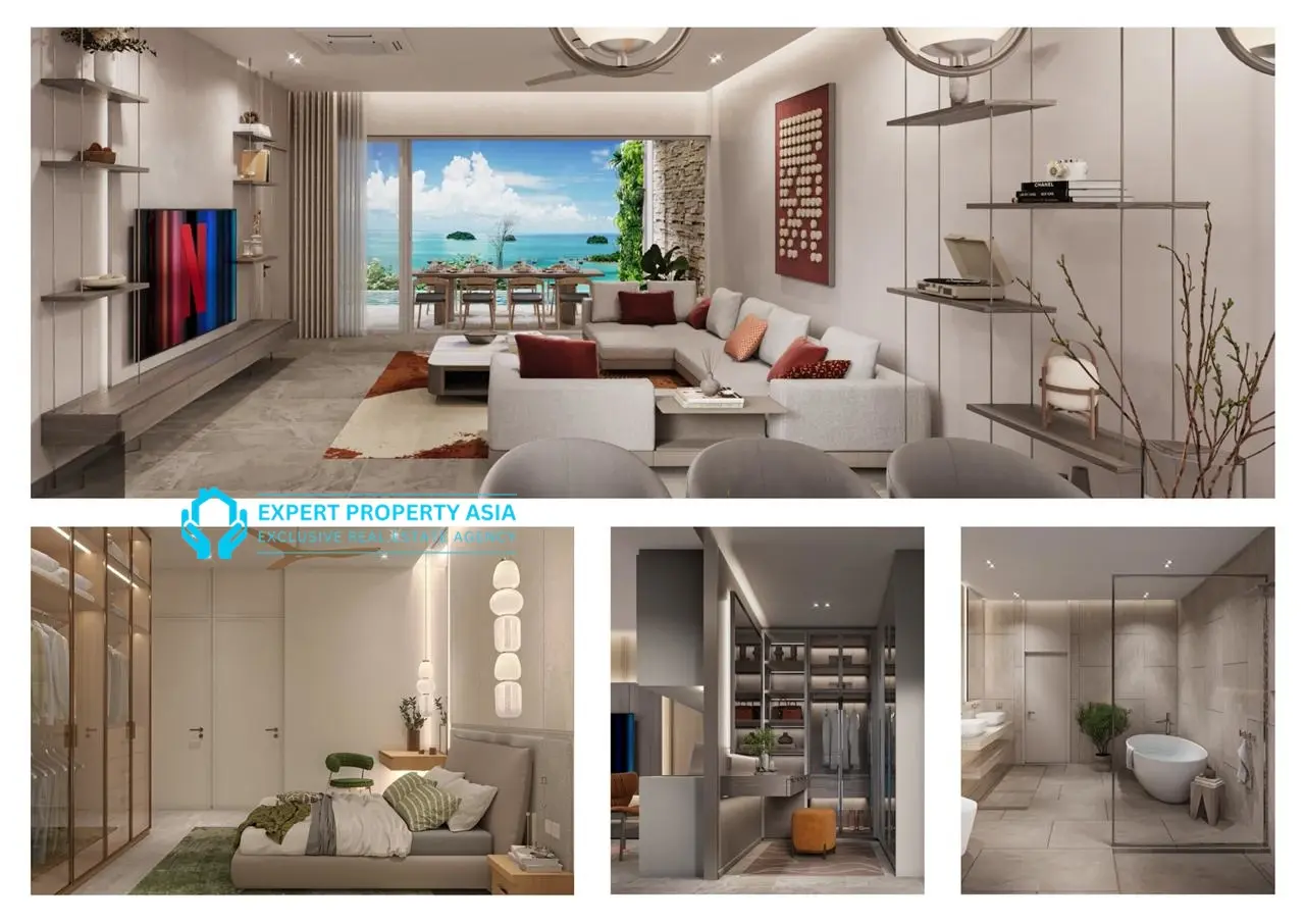 “Luxury 4-Bedroom Pool Villa Near Lamai Beach, Koh Samui – Modern Design & Private Infinity Pool”