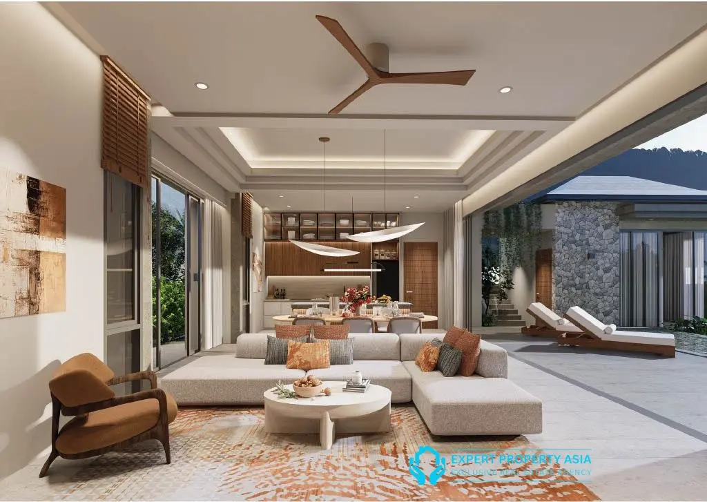 “Modern 3-Bedroom Pool Villa Near Lamai Beach, Koh Samui – Freehold with Optional Furniture 1.2M THB”