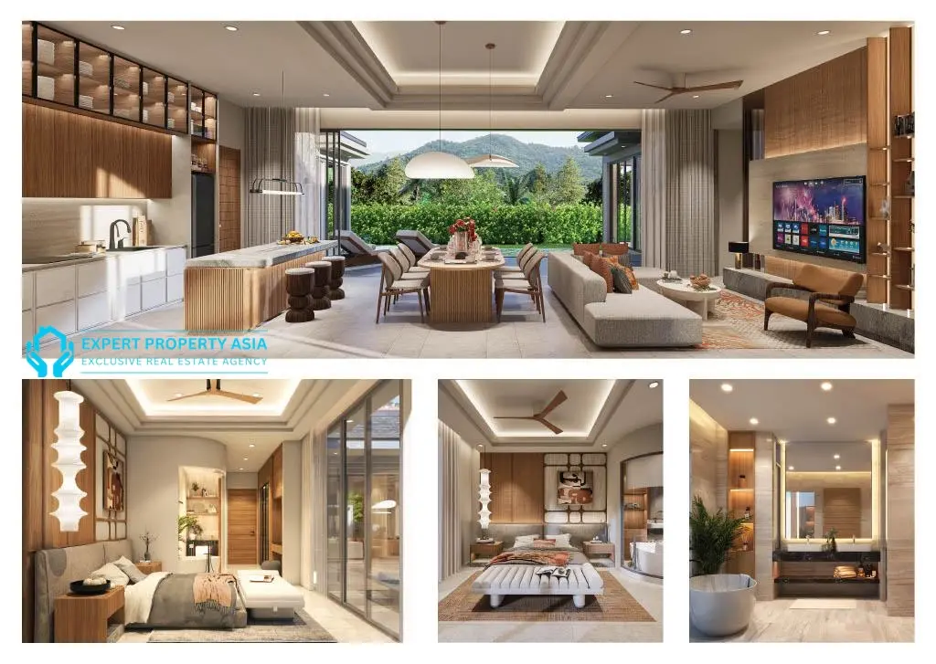 “Modern 3-Bedroom Pool Villa Near Lamai Beach, Koh Samui – Freehold with Optional Furniture 1.2M THB”