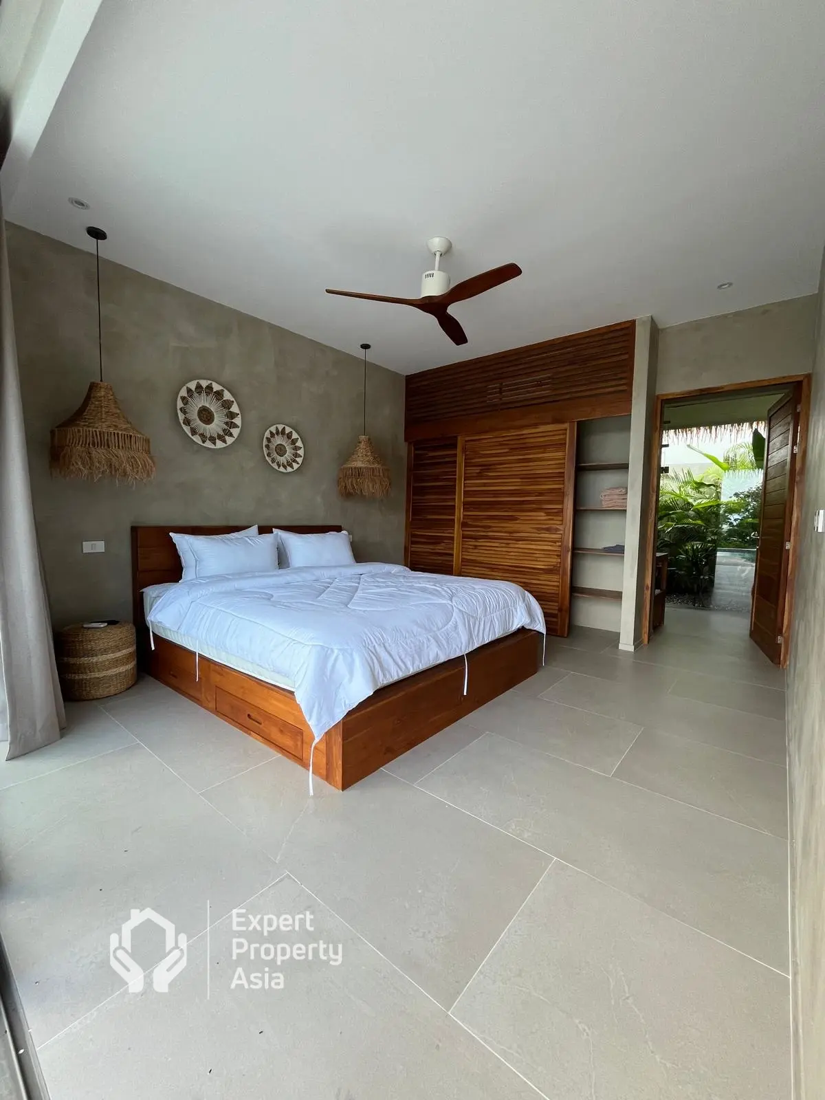 Balinese-Style Luxury 3-Bedroom Sea View Villa in Bophut – Freehold Ownership