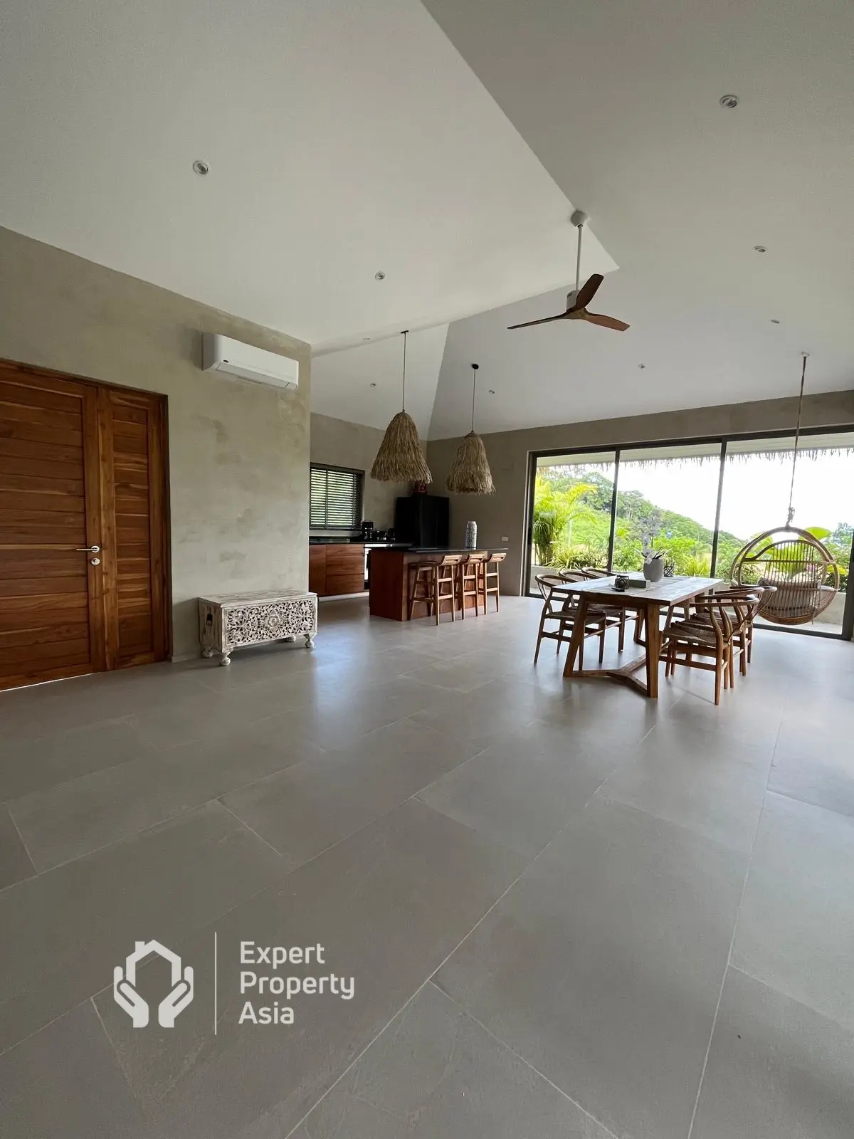 Balinese-Style Luxury 3-Bedroom Sea View Villa in Bophut – Freehold Ownership