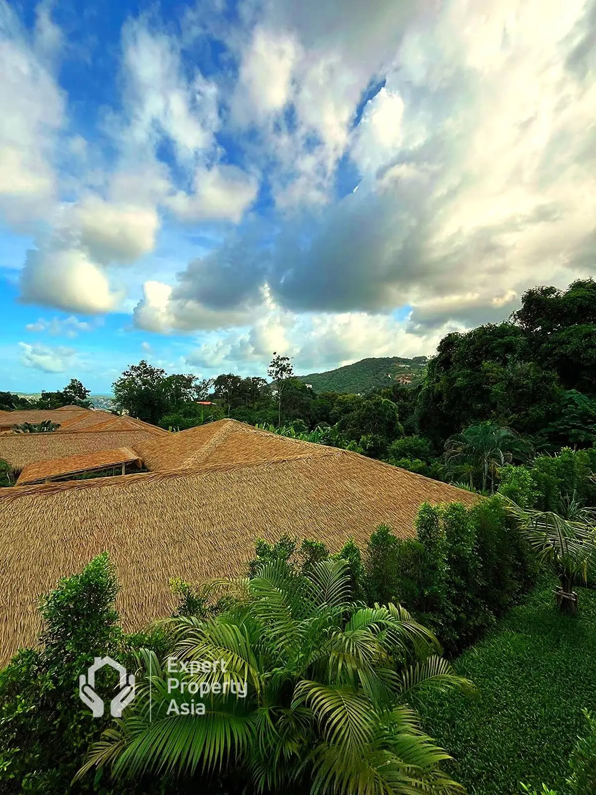 Balinese-Style Luxury 3-Bedroom Sea View Villa in Bophut – Freehold Ownership