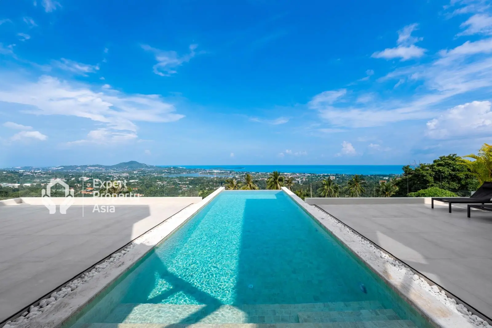 Magnifique villa de 5 chambres avec vue sur la mer à vendre à Bophut, Ko Samui "Propriété à titre gratuit"