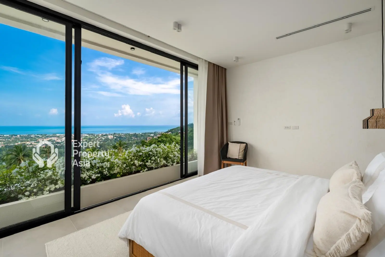 Magnifique villa de 5 chambres avec vue sur la mer à vendre à Bophut, Ko Samui "Propriété à titre gratuit"