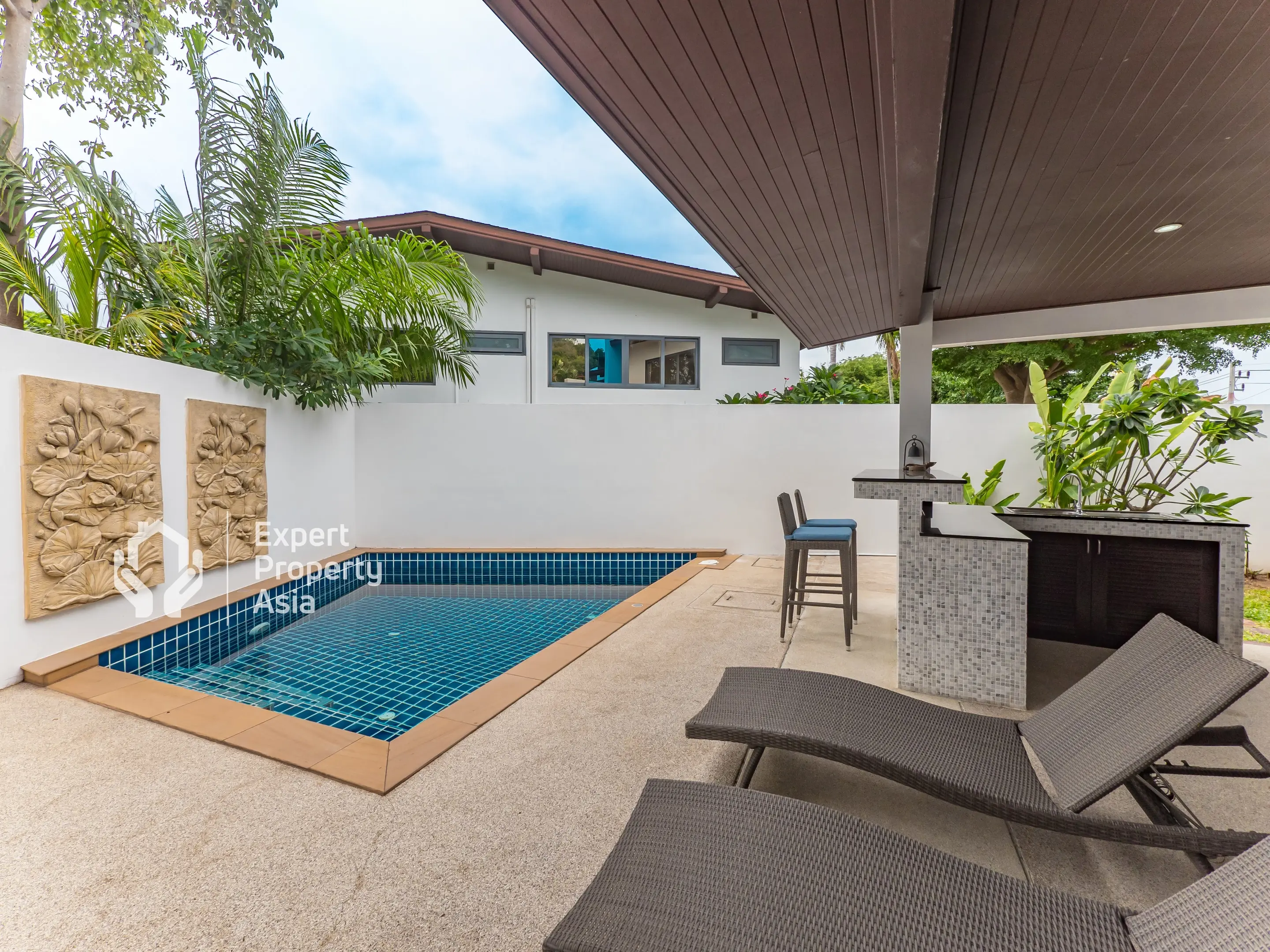 Villa privée de 3 chambres avec piscine à louer à Plai Laem, Koh Samui "LOUER"