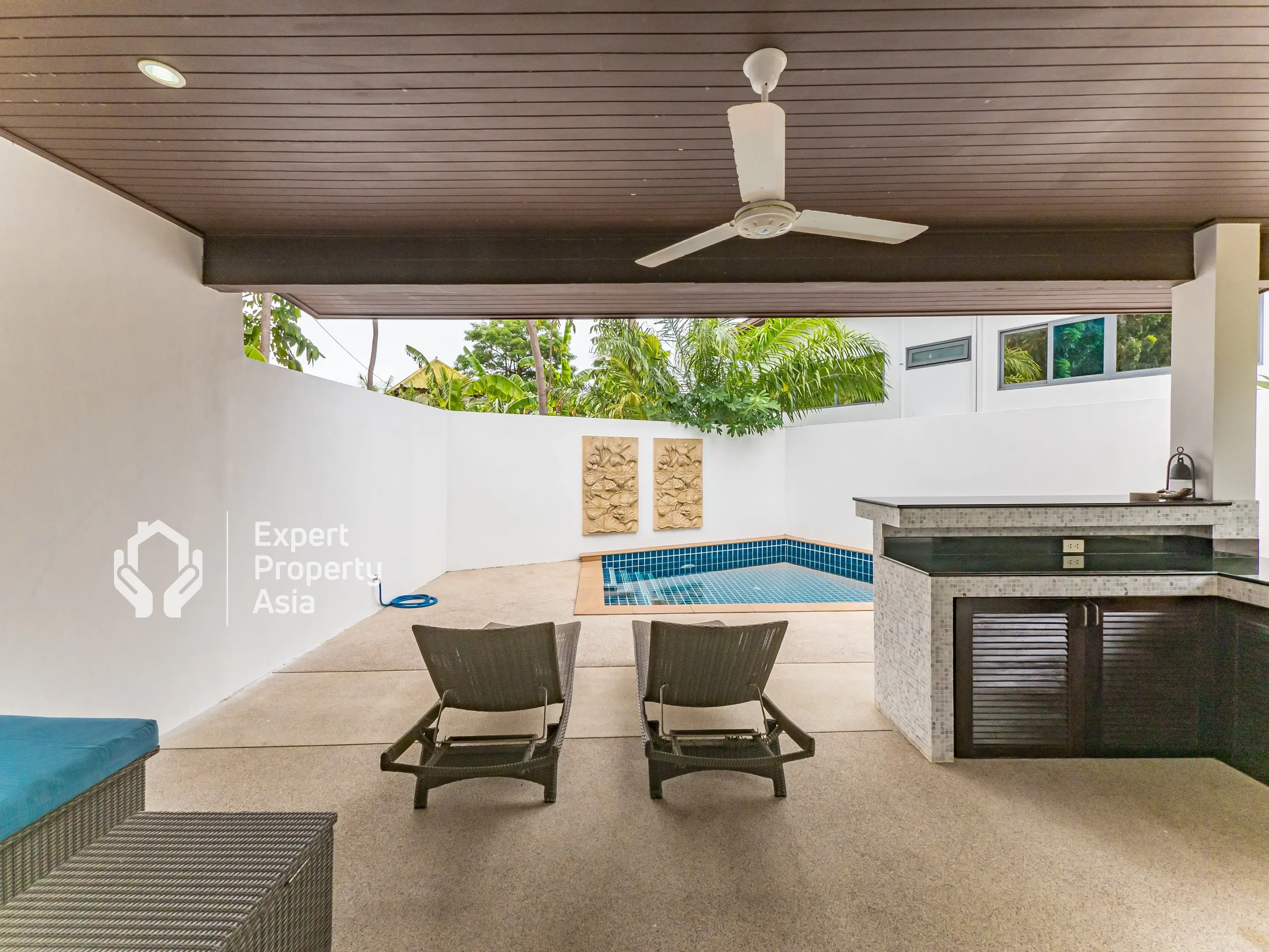 Villa privée de 3 chambres avec piscine à louer à Plai Laem, Koh Samui "LOUER"