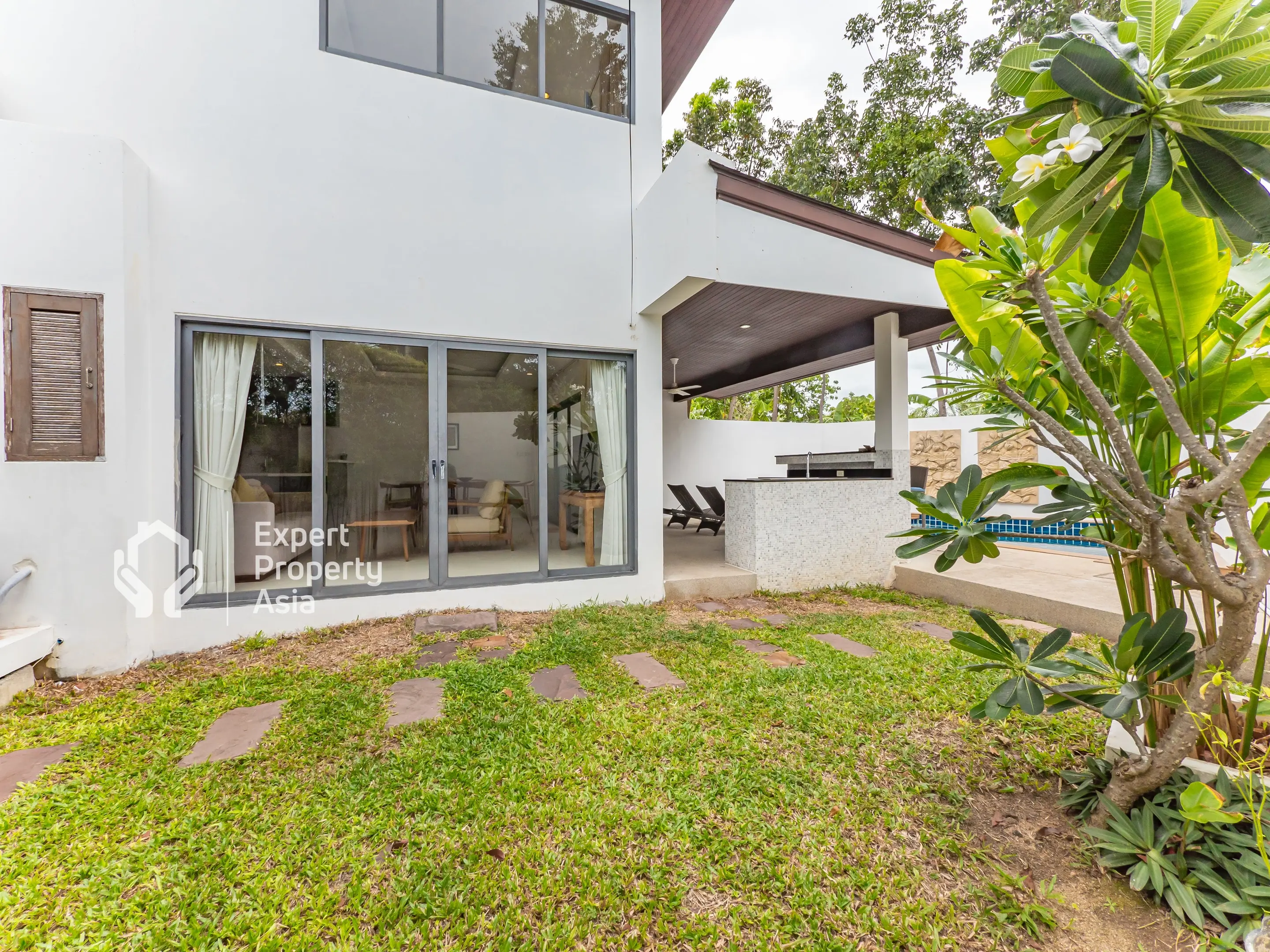 Villa privée de 3 chambres avec piscine à louer à Plai Laem, Koh Samui "LOUER"