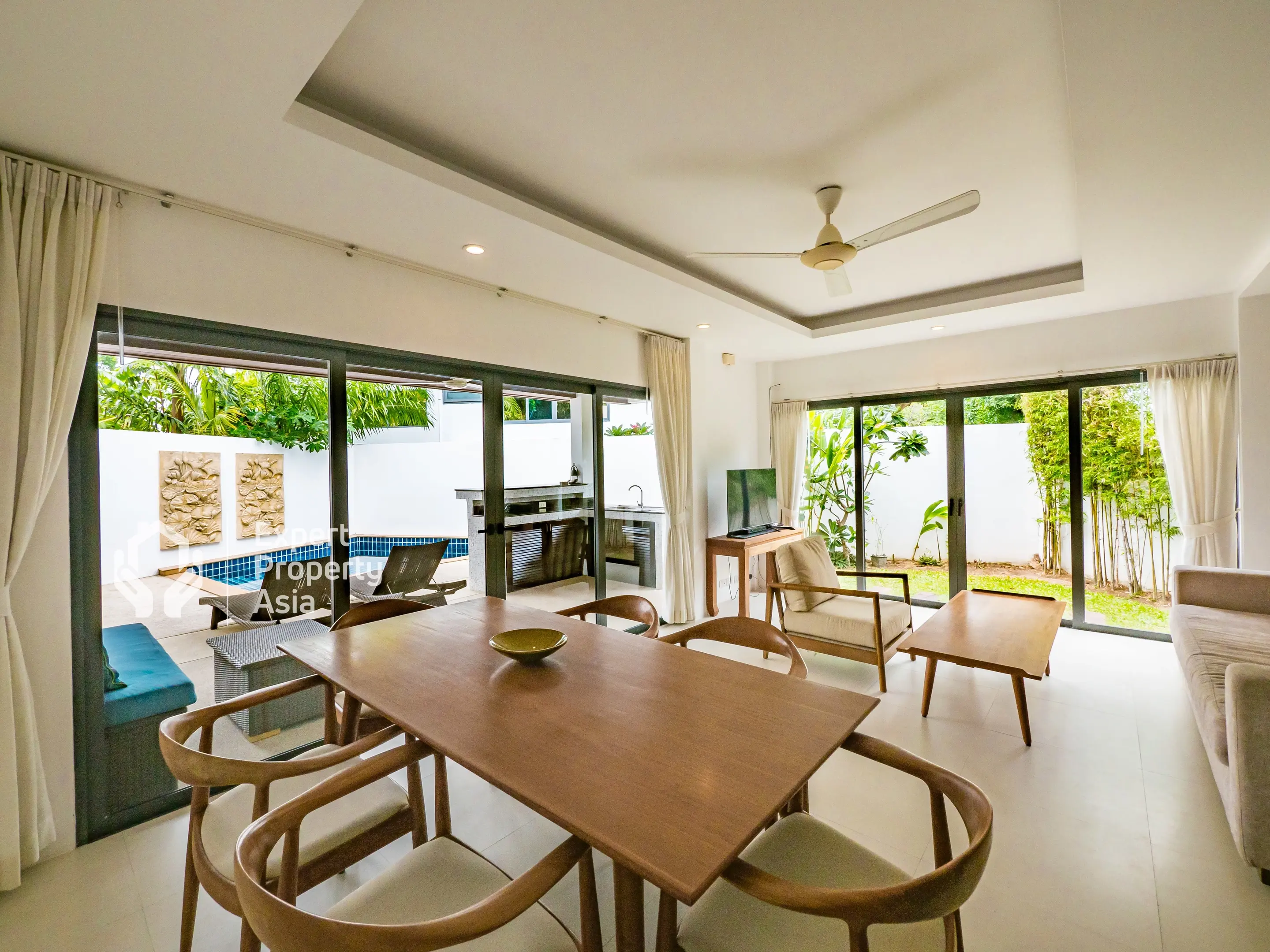 Villa privée de 3 chambres avec piscine à louer à Plai Laem, Koh Samui "LOUER"