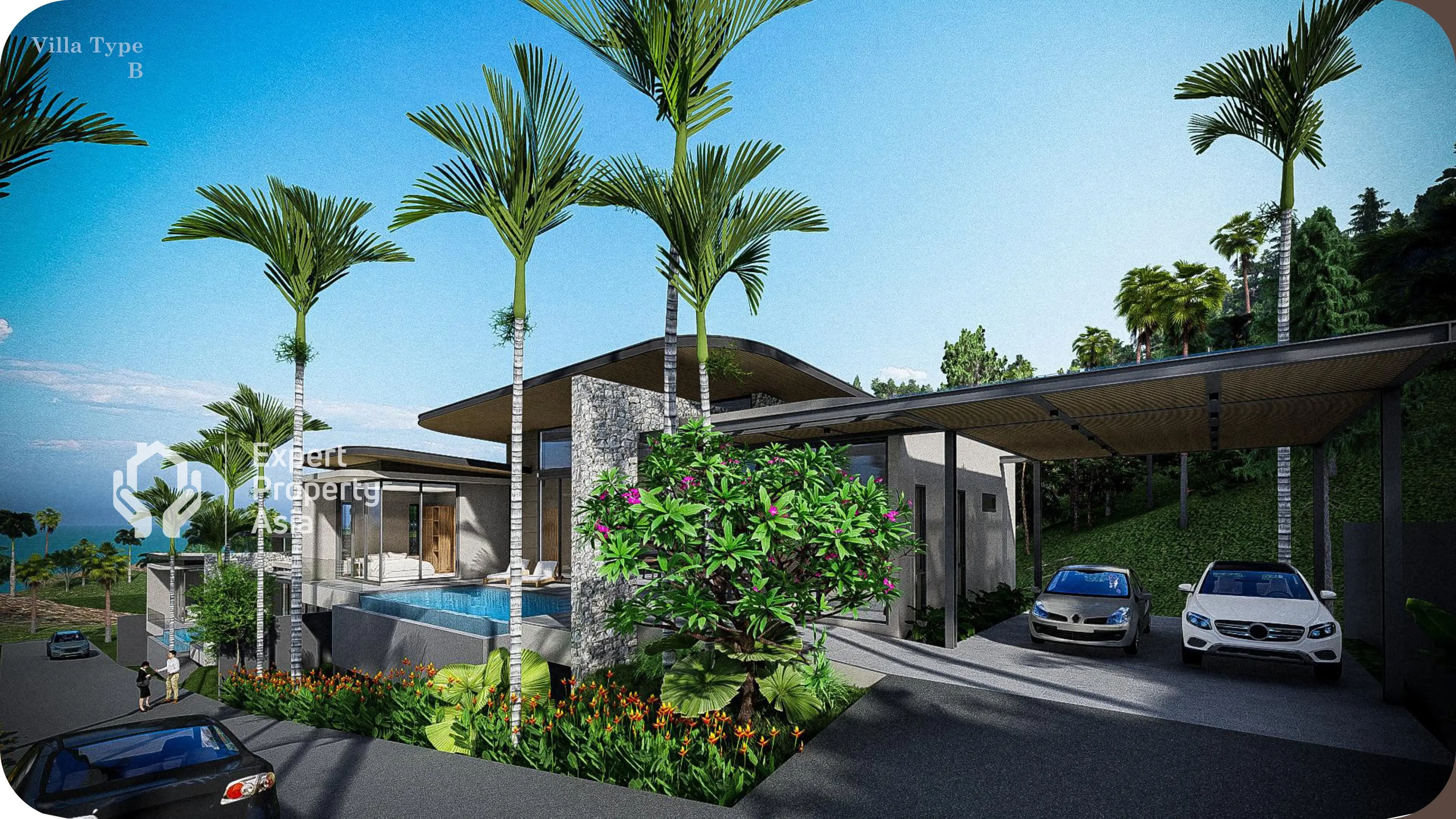 Villas Exclusives Avec Vue sur Mer à Vendre à Bo Phut, Koh Samui – Phase 2 | Unités Limitées Disponibles ! "Bail"