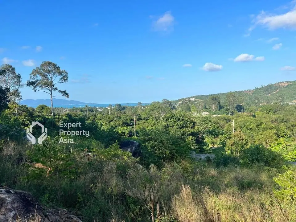 For Sale: Prime Freehold Sea View Land in Bophut – Ideal for Development or Investment