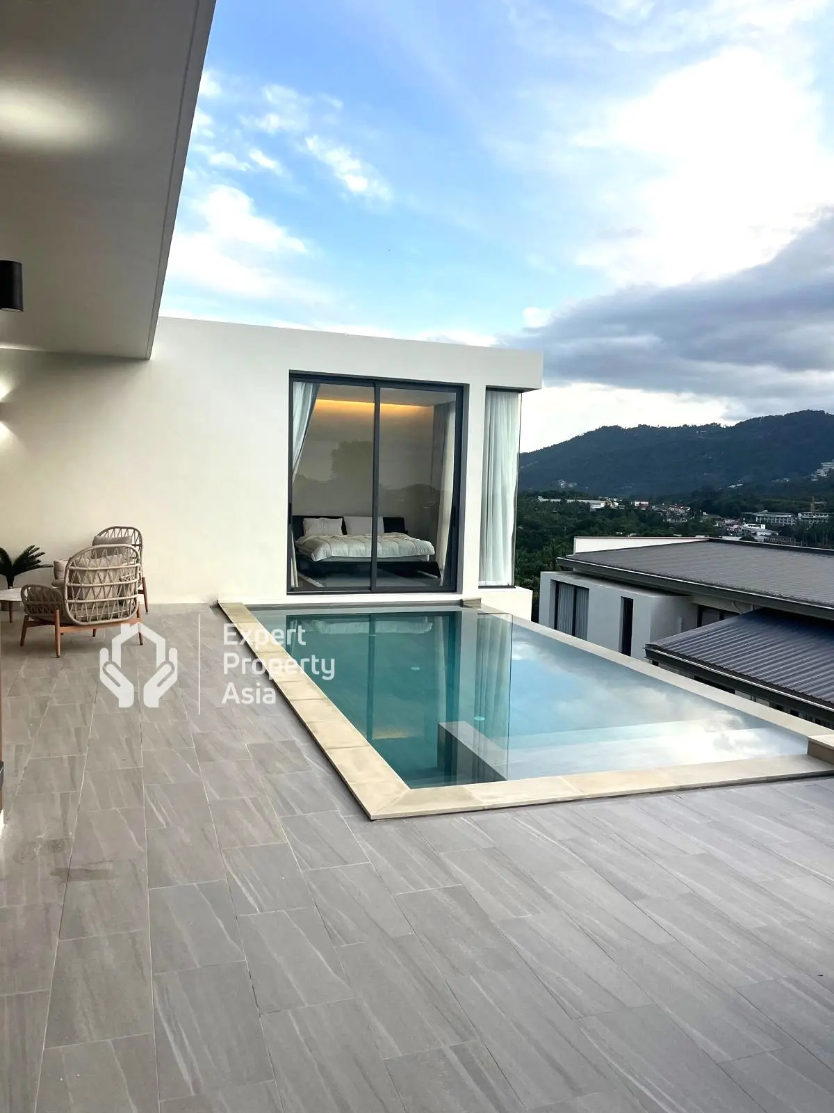 Villa de luxe 4 chambres à louer à Bophut, Koh Samui – Emplacement privilégié près des plages et des écoles internationales