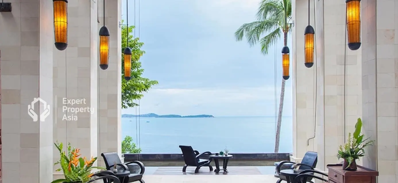 "Hôtel en Bord de Mer à Vendre à Chaweng Noi, Koh Samui – Lieu d'Événements, Villas et Rendements d'Investissement Solides"