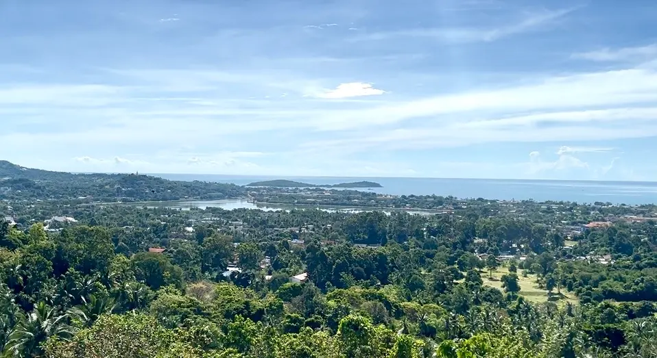 "Stunning 1 Rai Sea View Land for Sale – Exceptional Investment Opportunity in Koh Samui"