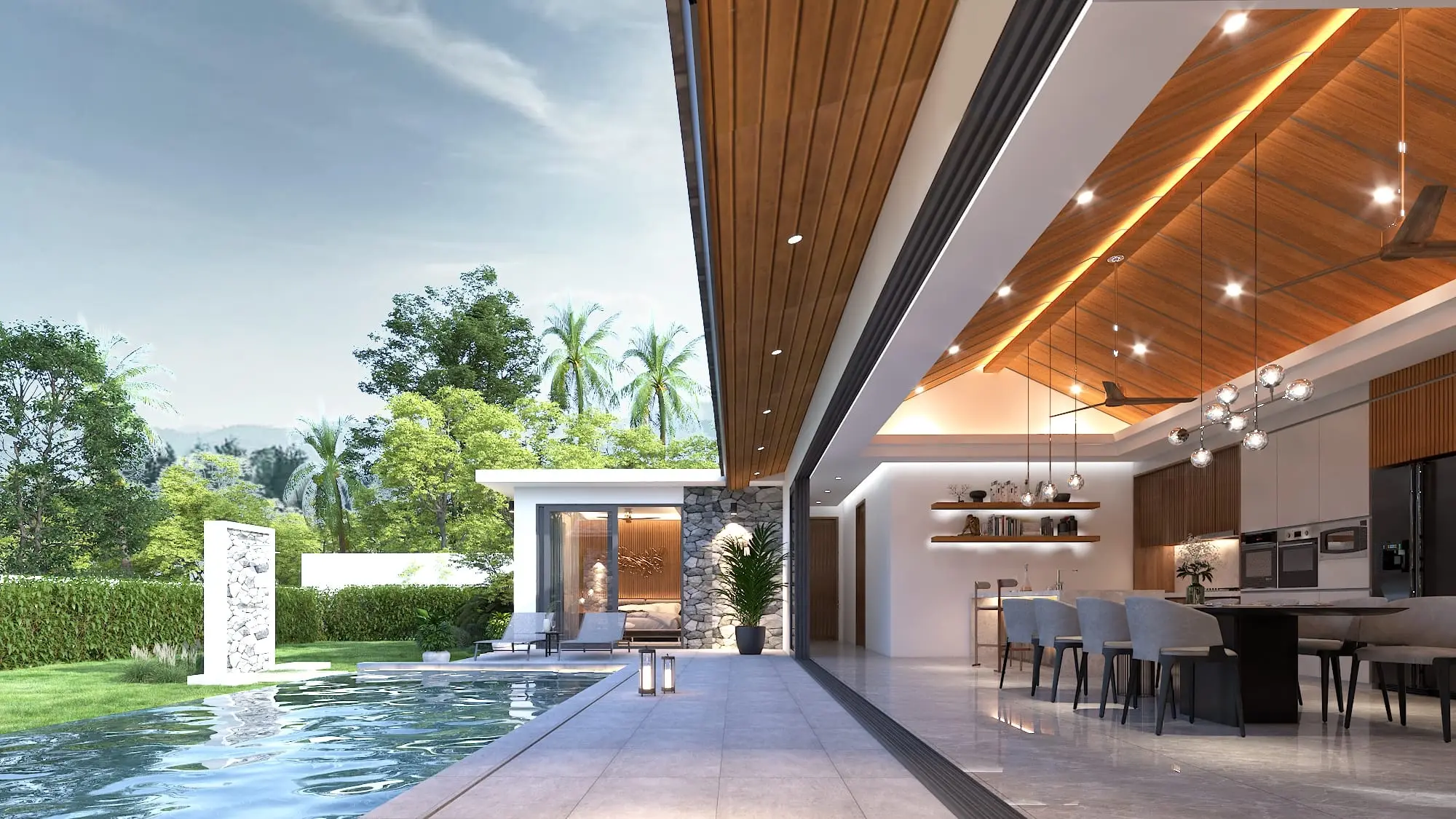 "Investissez au paradis : Villas sur plan à Koh Samui avec piscines privées et design moderne" Phase 2