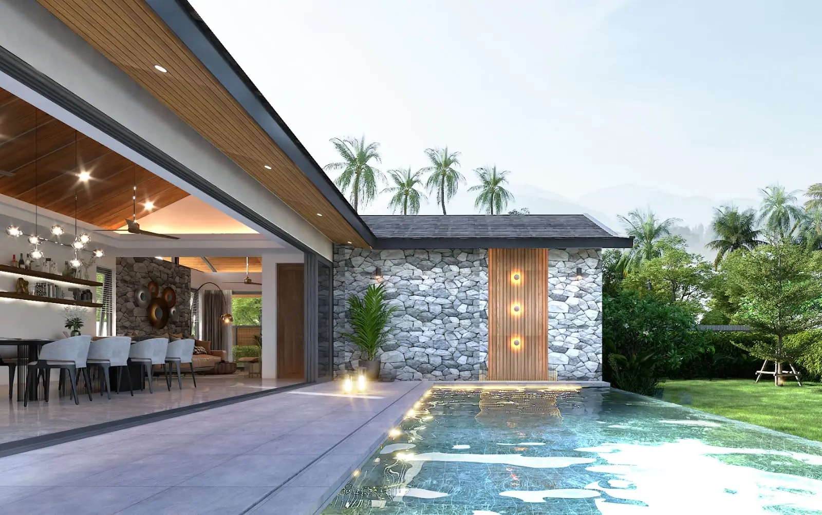 "Investissez au paradis : Villas sur plan à Koh Samui avec piscines privées et design moderne" Phase 2