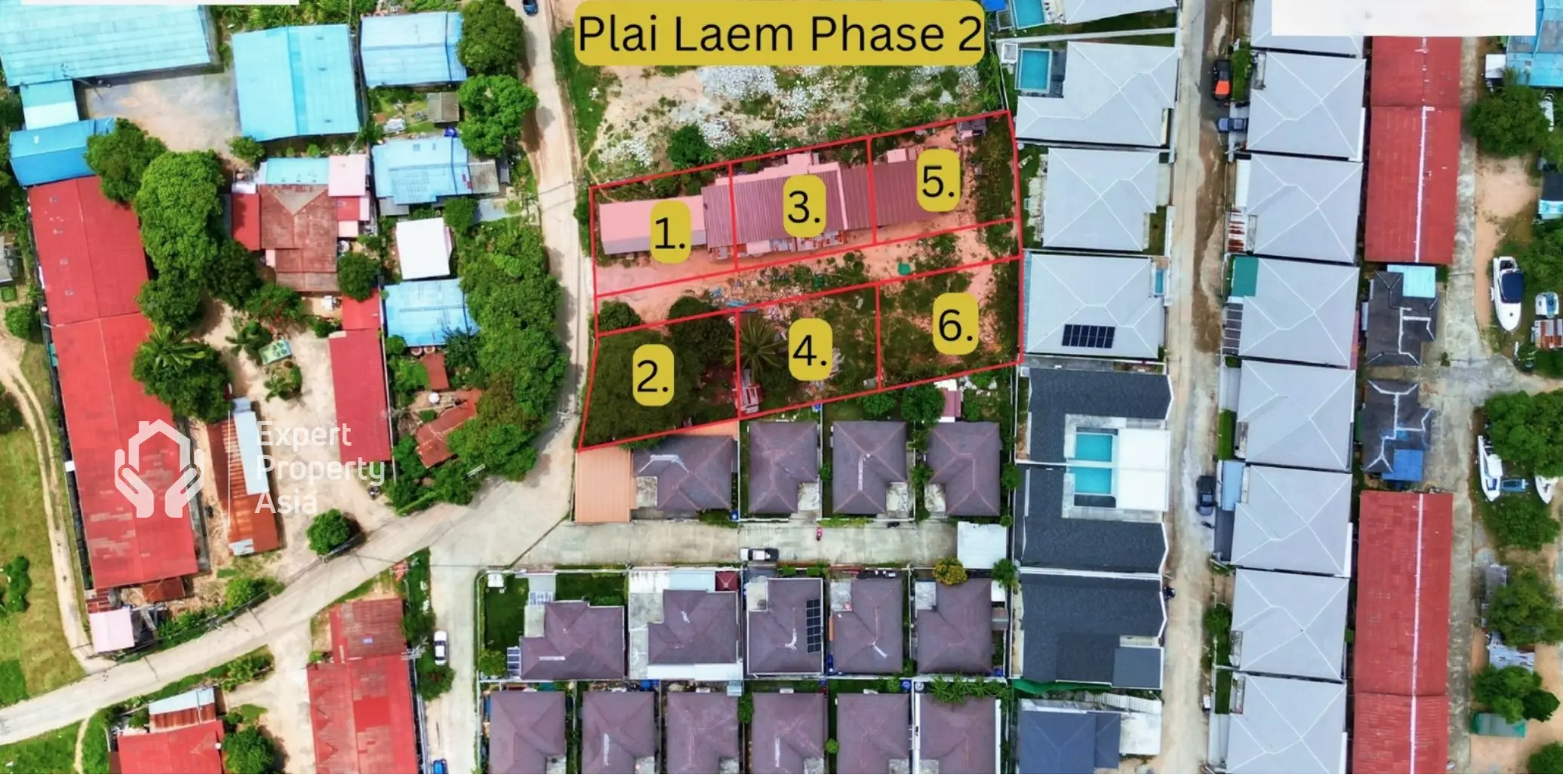 "Investissez au paradis : Villas sur plan à Koh Samui avec piscines privées et design moderne" Phase 2