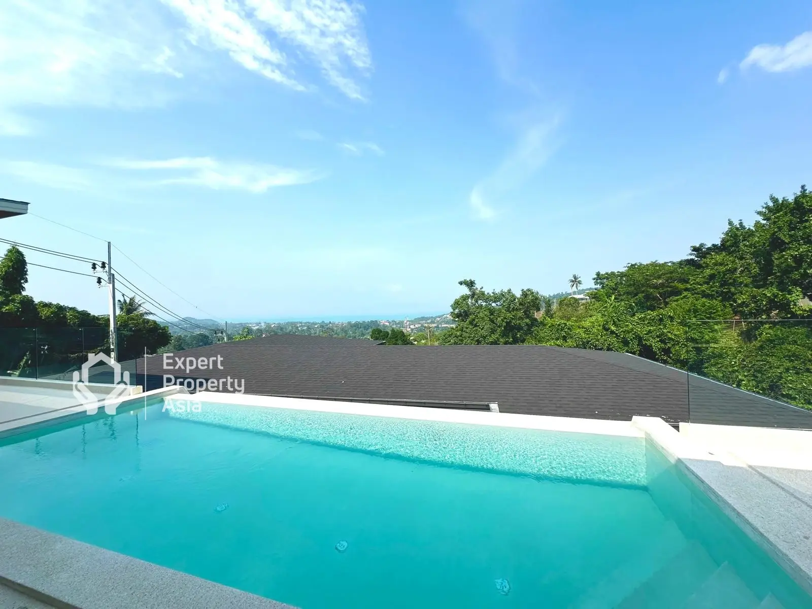 "Villa époustouflante 3 chambres vue mer avec piscine à Bophut, Koh Samui – Luxe et potentiel incomparables"