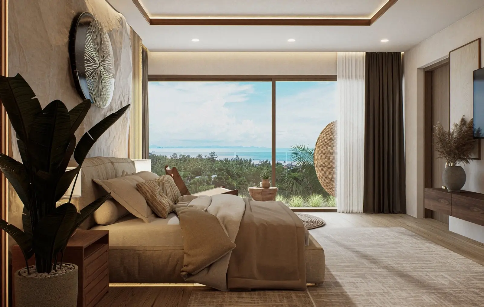 "Elegant 1-2 Bedroom Residences in Bang Makham, Koh Samui " Lesehold"