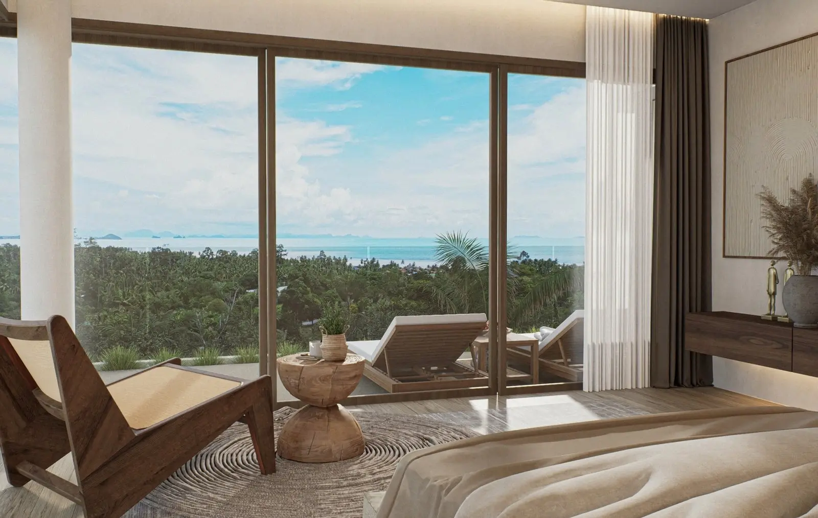 "Elegant 1-2 Bedroom Residences in Bang Makham, Koh Samui " Lesehold"