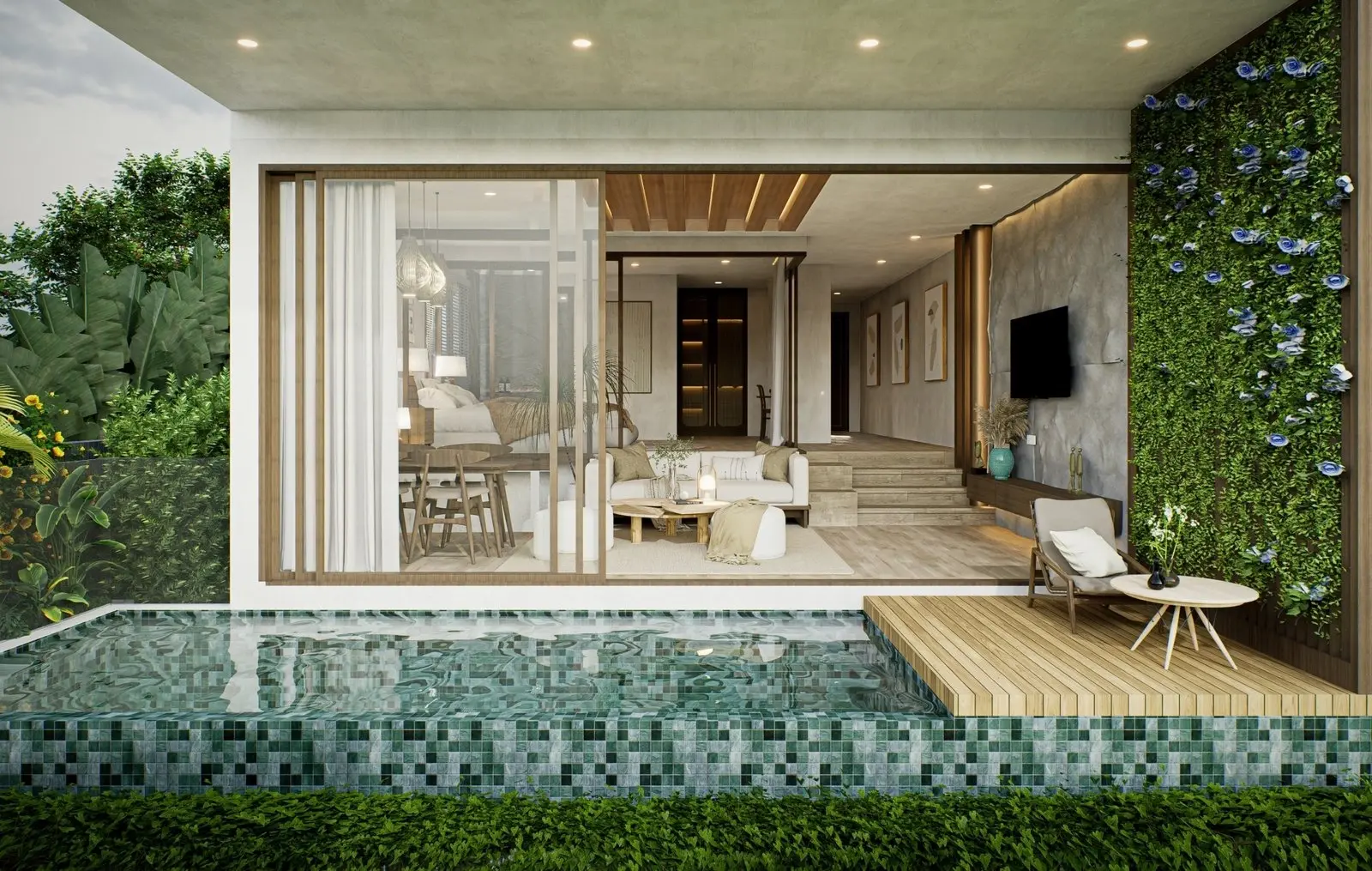 "Elegant 1-2 Bedroom Residences in Bang Makham, Koh Samui " Lesehold"