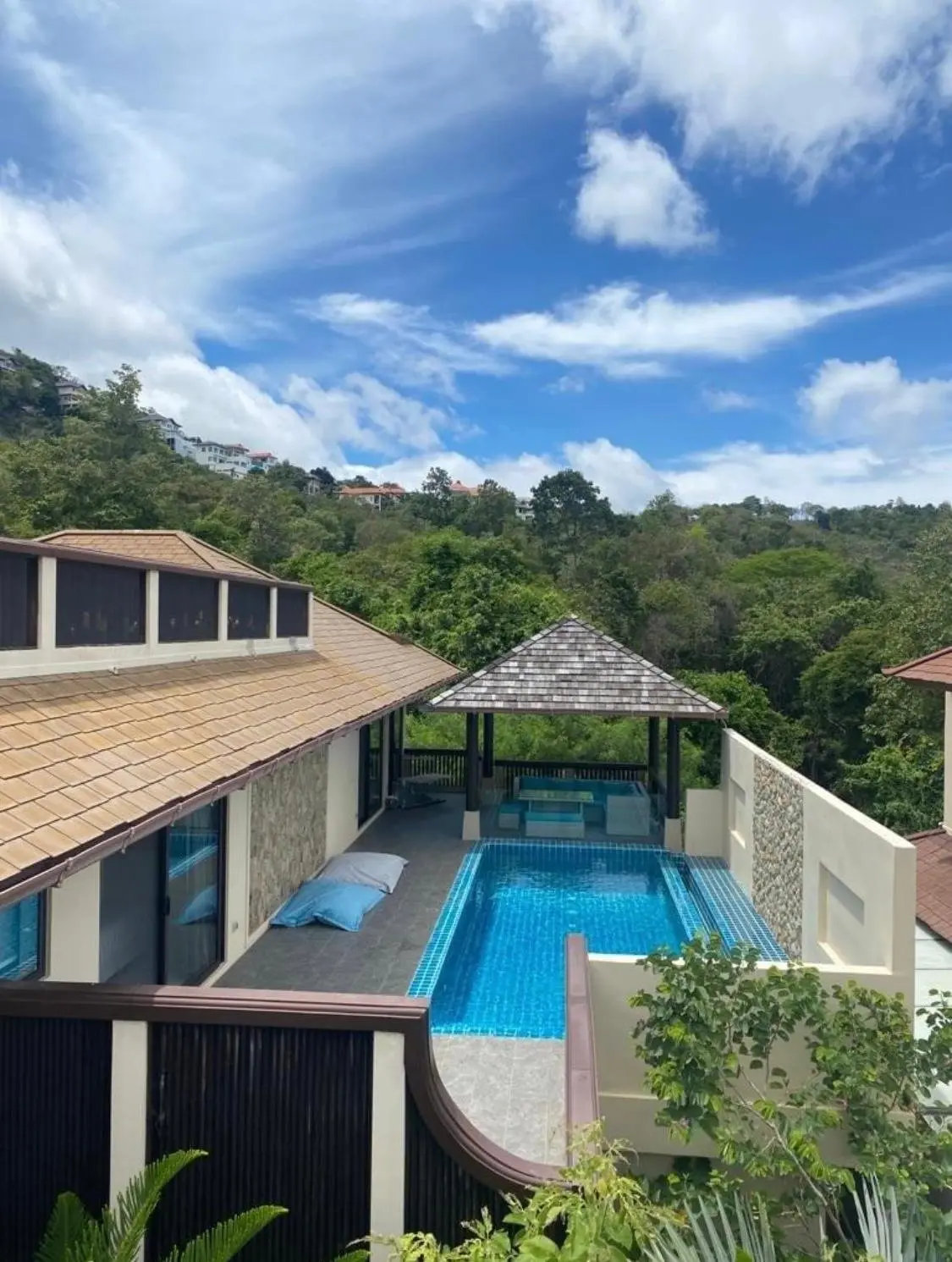 Villa élégante de 5 chambres avec vue partielle sur la mer à Bophut exclusif, Koh Samui "Propriété à vie"