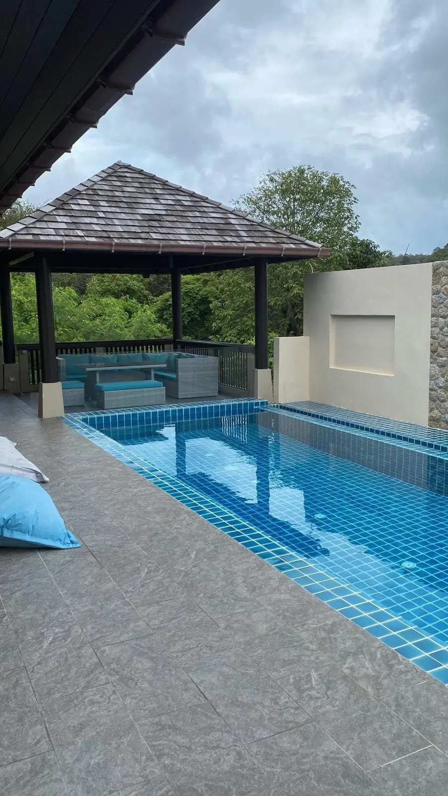 Villa élégante de 5 chambres avec vue partielle sur la mer à Bophut exclusif, Koh Samui "Propriété à vie"