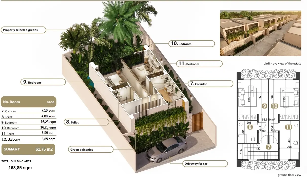 Villas balinaises de premier ordre à Bangrak : opportunité d'investissement exceptionnelle avec un ROI de 15 %+.