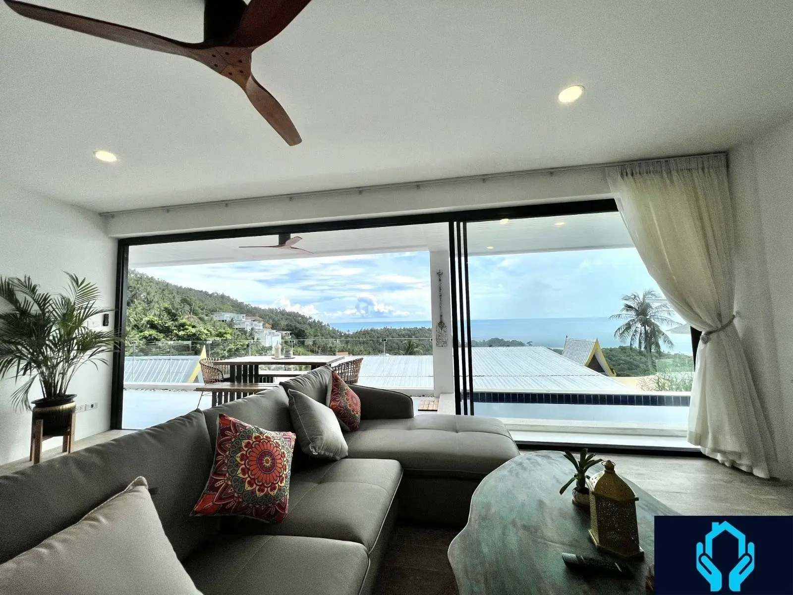 2 Chambres Vue sur Mer à Lamai Koh Samui Pleine Propriété