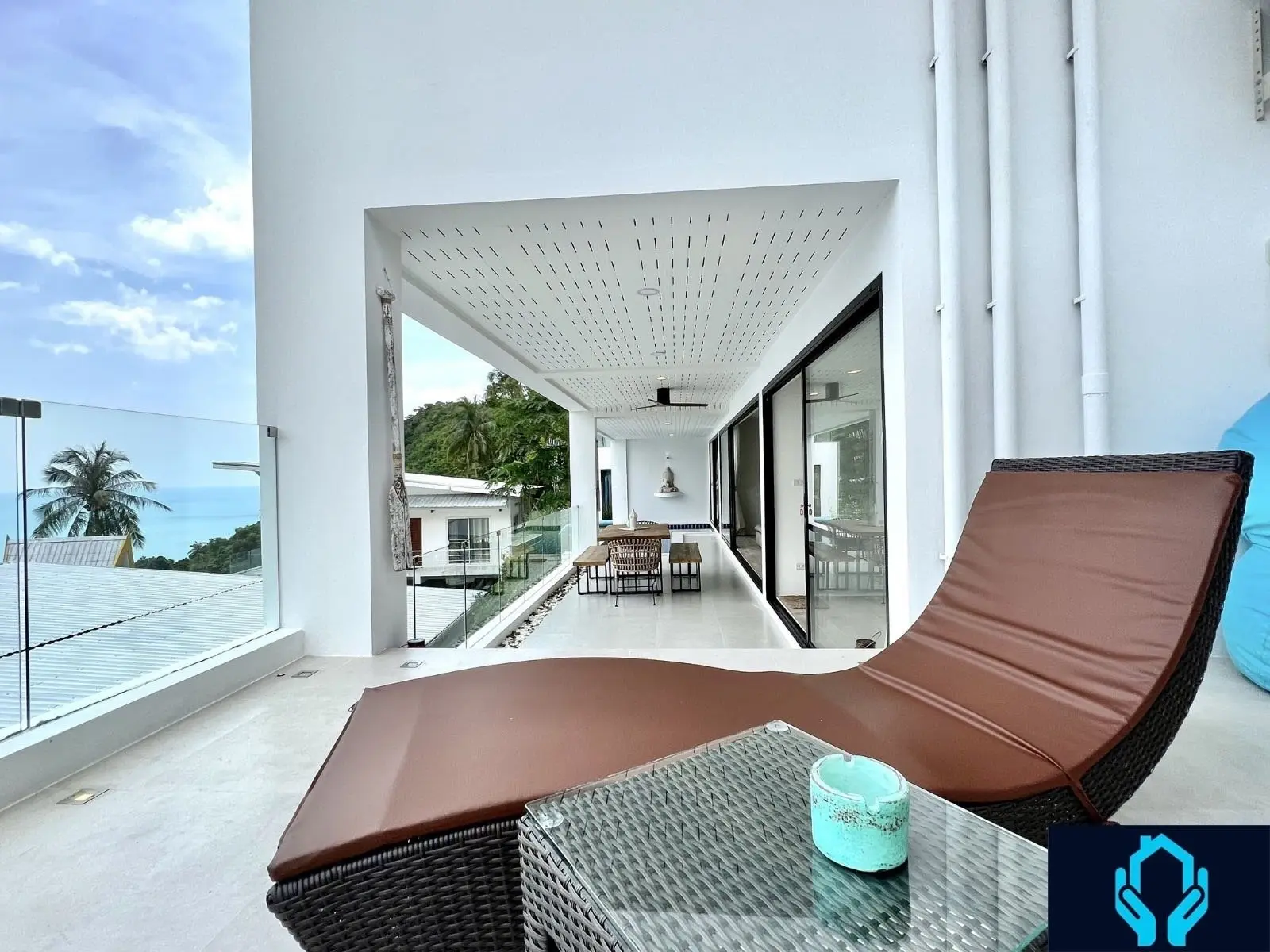 2 Chambres Vue sur Mer à Lamai Koh Samui Pleine Propriété