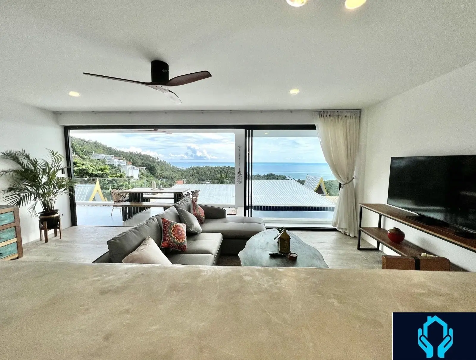 2 Chambres Vue sur Mer à Lamai Koh Samui Pleine Propriété