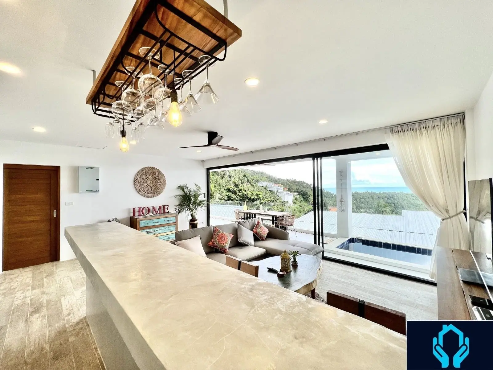 2 Chambres Vue sur Mer à Lamai Koh Samui Pleine Propriété