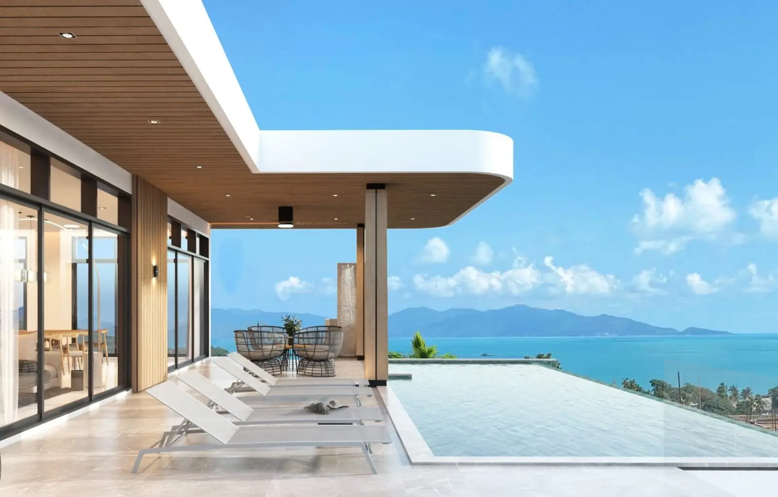 4 Bedrooms Exclusive Project Pool Villas B Sea View in BoPhut Koh Samui "Offplan"