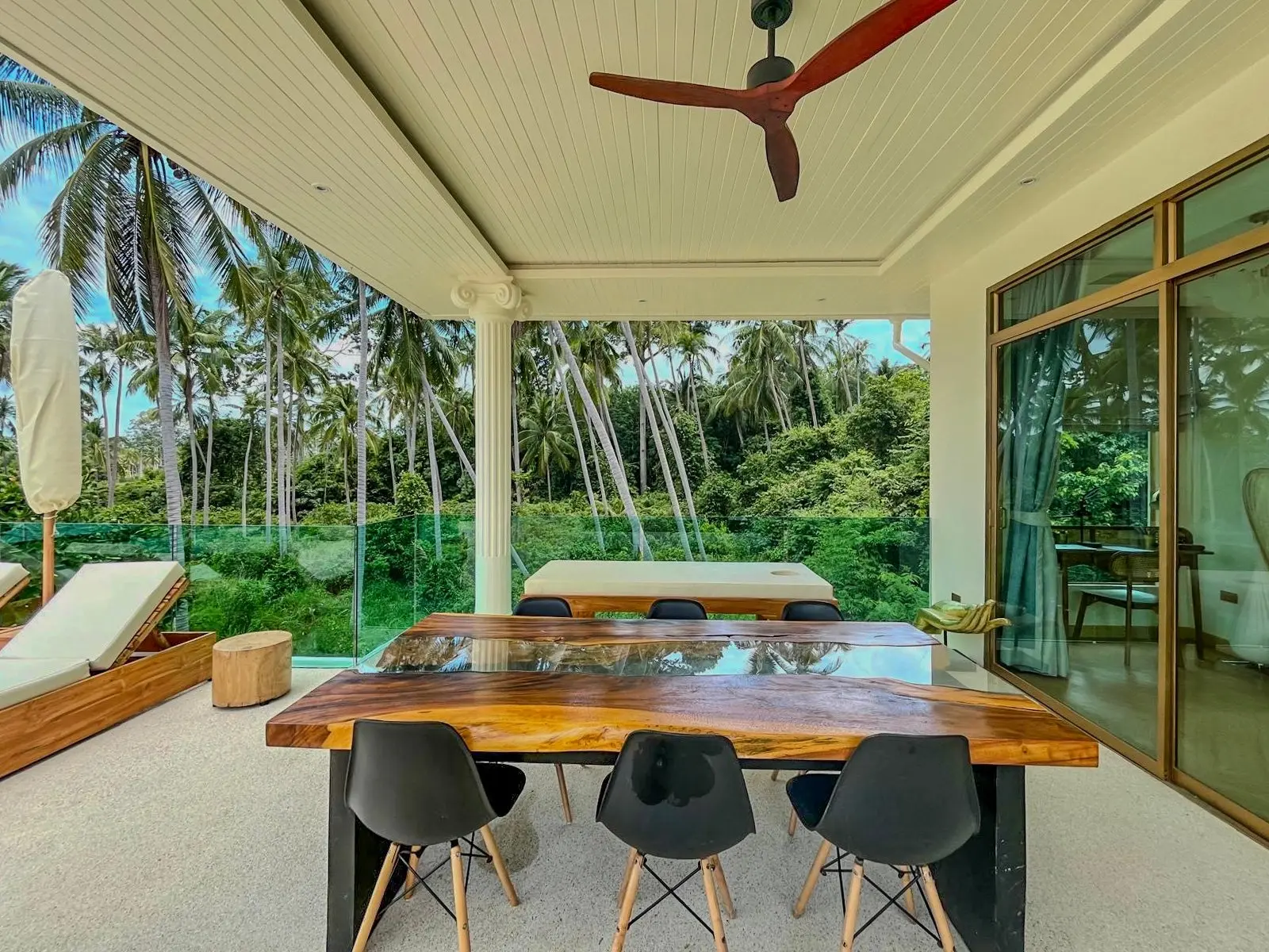 Magnifique villa avec piscine de 3 chambres, meublée, à Laemsor Koh Samui Plein propriétaire