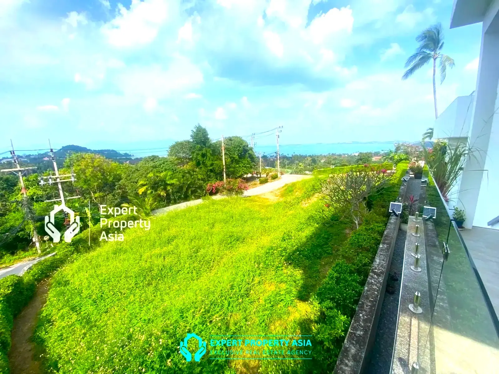 "Beautiful 800 m² Plot with Breathtaking Sea Views – Maenam, Koh Samui"