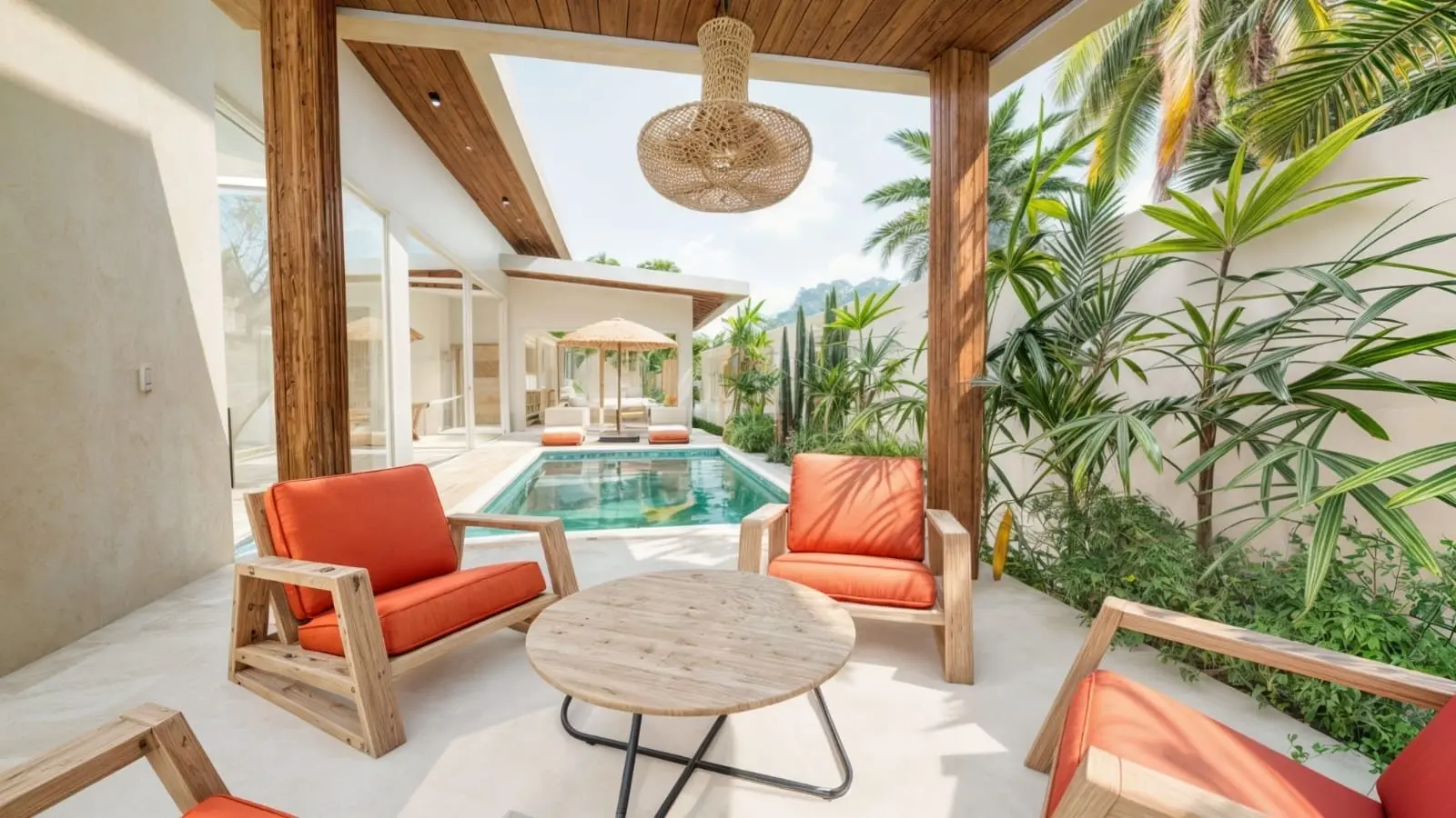 2 chambres Villa avec piscine à Bangrak Koh Samui Bail