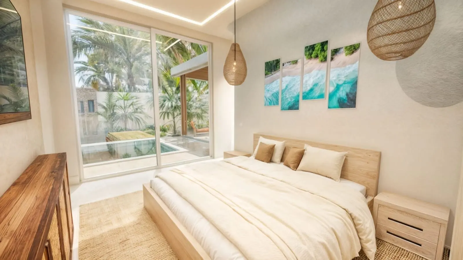 2 Bedrooms Pool Villa in Bangrak Koh Samui "Leasehold"