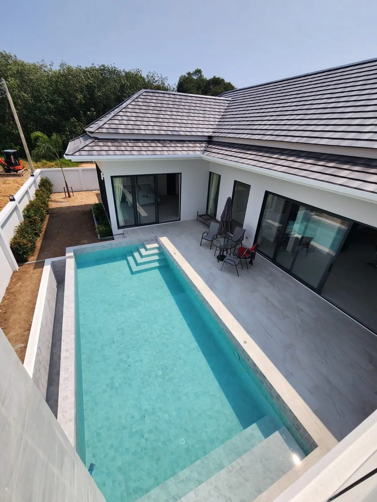 3 CH Villa avec Piscine Près de la Plage à Namueng Koh Samui Type B