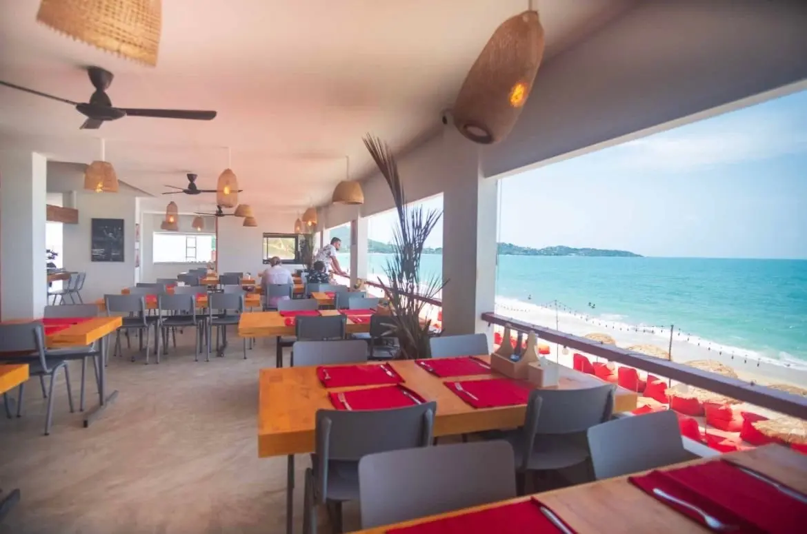 "3BR Oceanfront Charm: Exclusive Beach Club &amp; Restaurant in Lamai, Koh Samui" "LEASE "