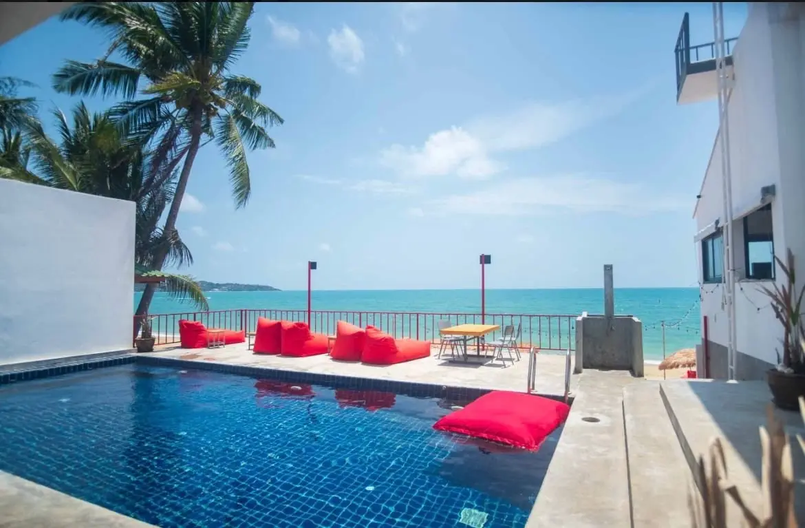 "3BR Oceanfront Charm: Exclusive Beach Club &amp; Restaurant in Lamai, Koh Samui" "LEASE "