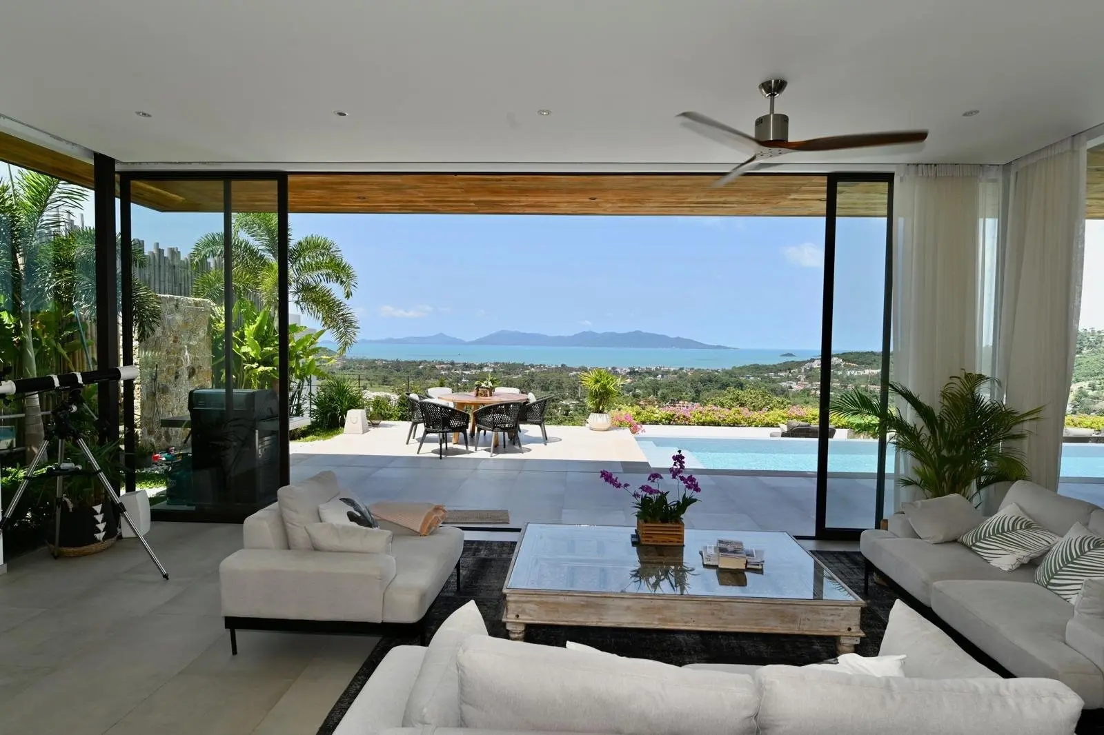 Luxury 3-Bedroom Villa with Stunning Views and Modern Amenities in Bophut, Koh Samui