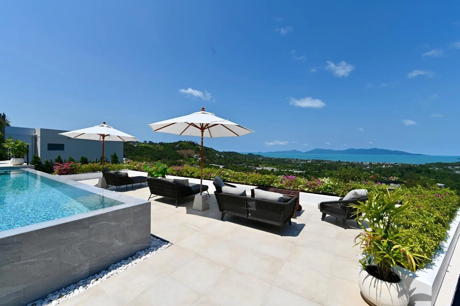 Luxury 3-Bedroom Villa with Stunning Views and Modern Amenities in Bophut, Koh Samui