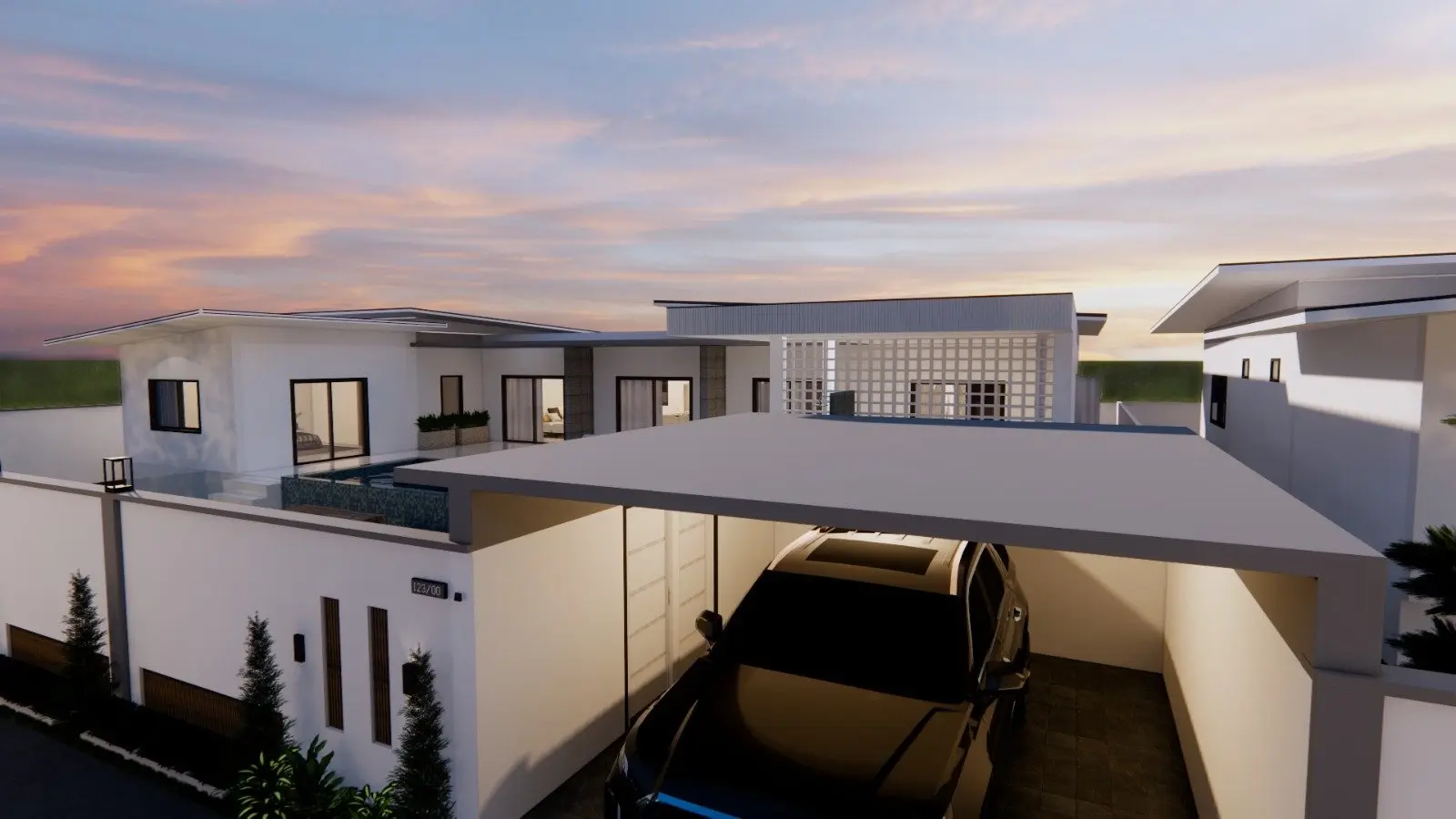 Off-Plan 3-4 BR Modern Villas in Lamai, Koh Samui